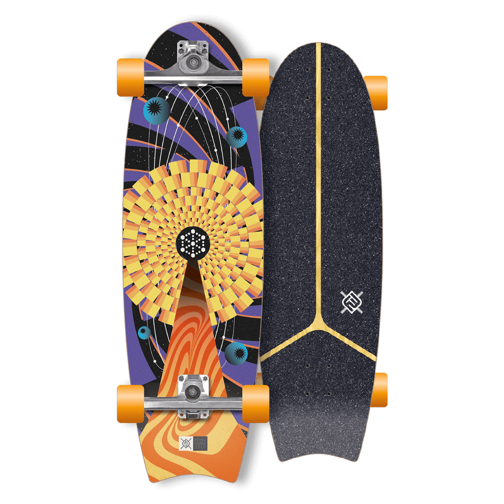 STR Surfskate - Classic Range UNIVERSE 31 FLYING WHEELS Skateboards