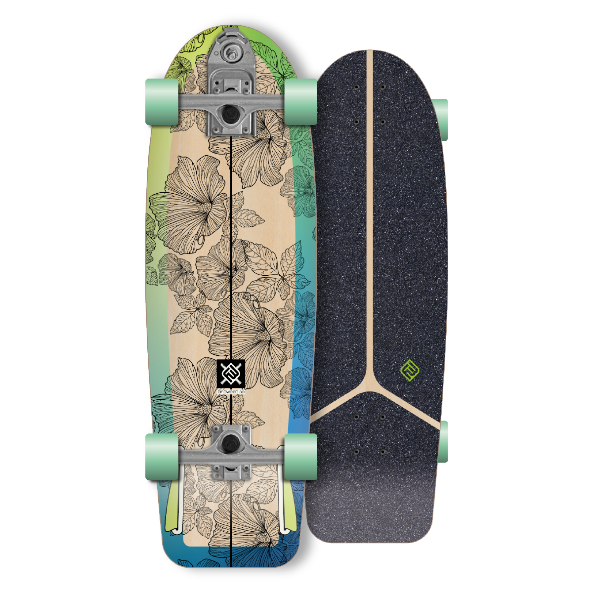 BINDWEED 30 SURFSKATE FLYING WHEELS FLYING WHEELS SKATEBOARDS
