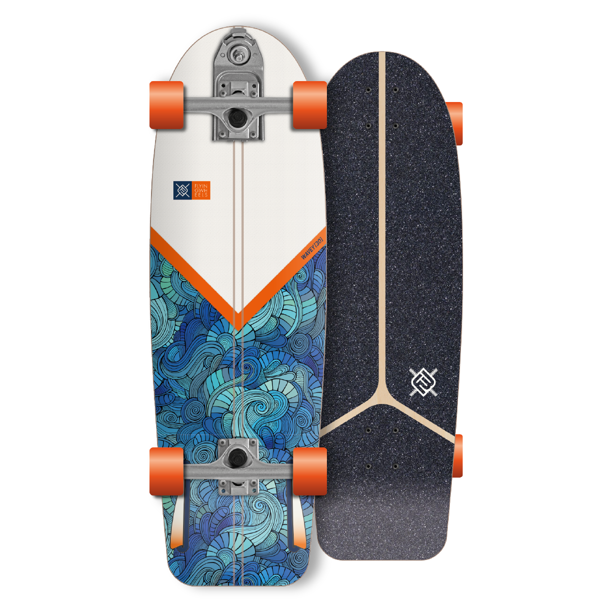 WAVEY 30 SURFSKATE LBD FLYING WHEELS SKATEBOARDS