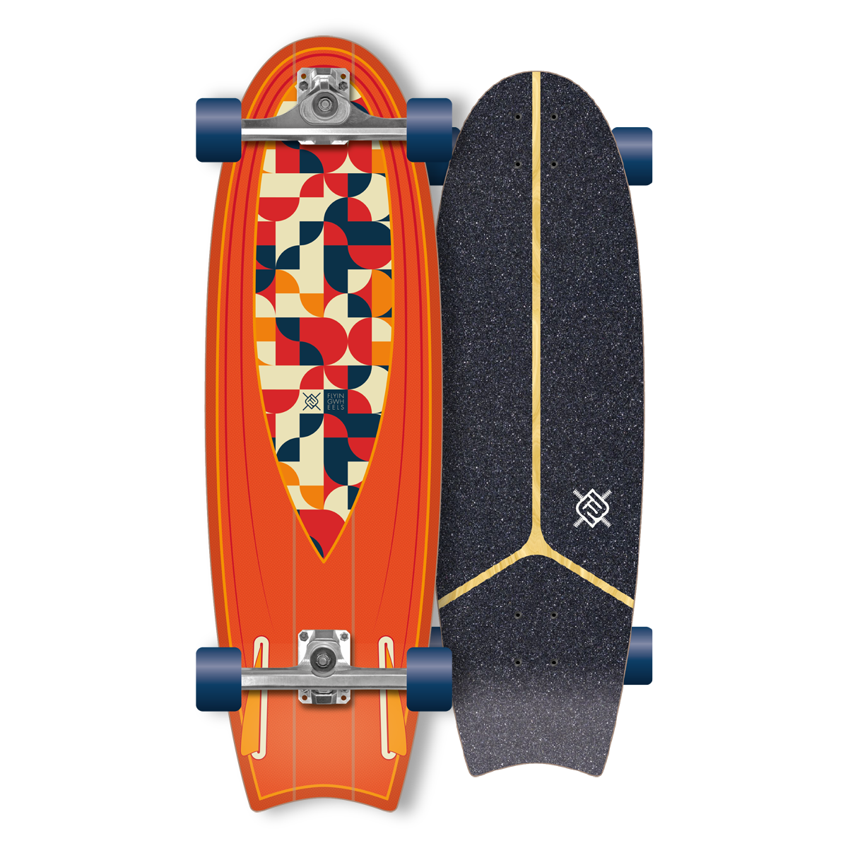 Flying wheels surf online skateboard